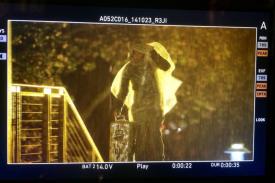 Emma Mayer im strömenden Regen und in Mannheim 