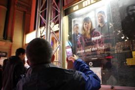 Auf dem Plakat und im Kino