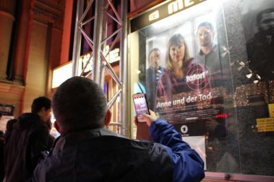 Auf dem Plakat und im Kino